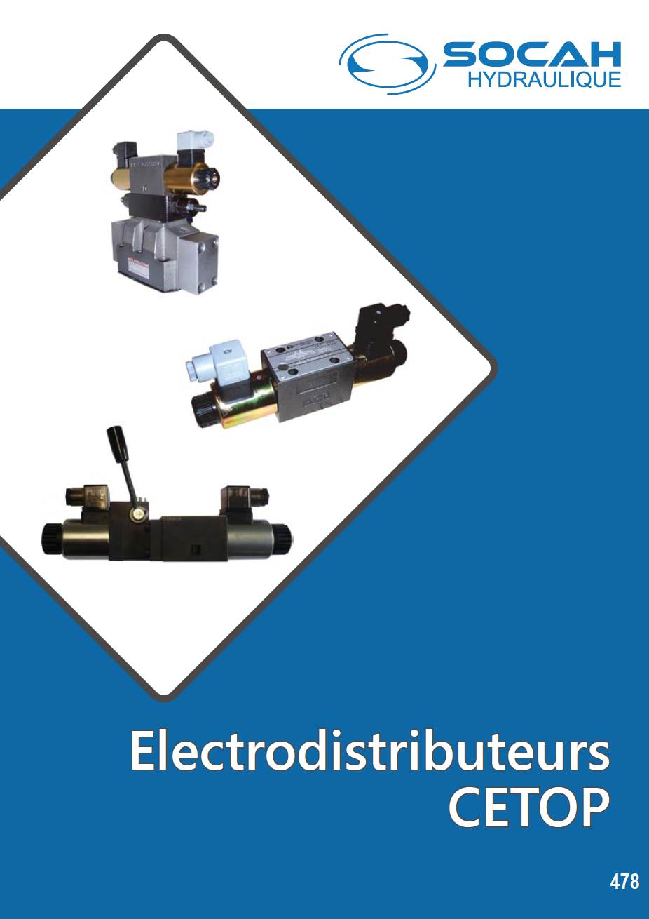 Fiche technique électrodistributeurs