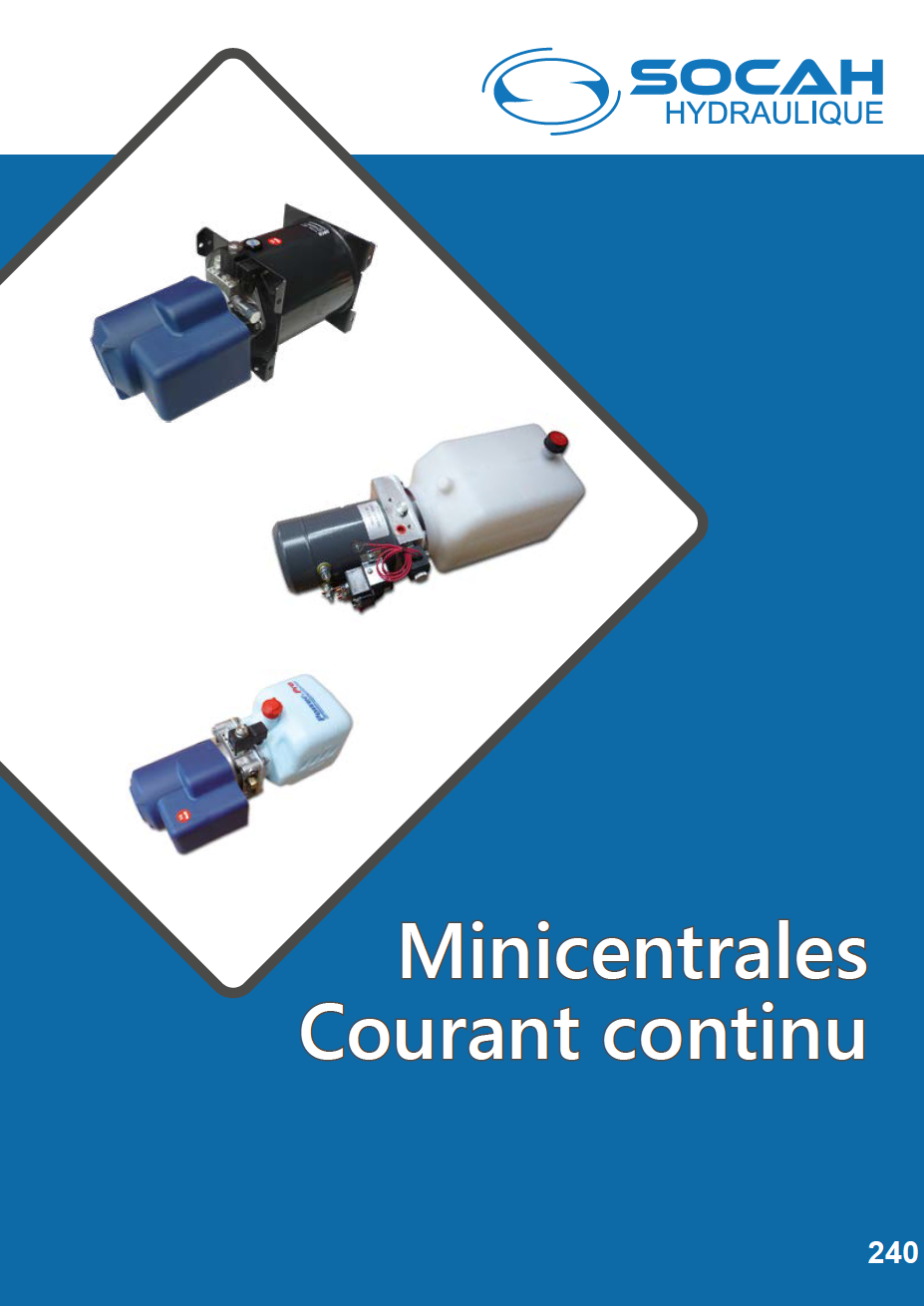 Fiche technique minicentrales courant continu