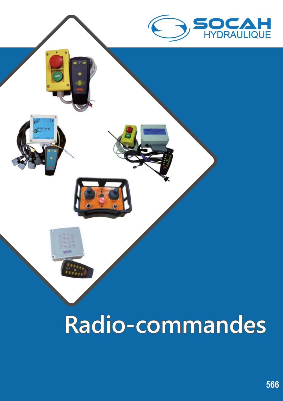 Fiche technique radio-commandes