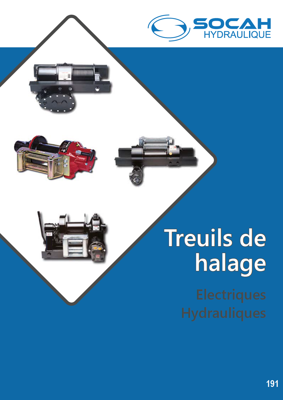 Fiche technique treuils de halage