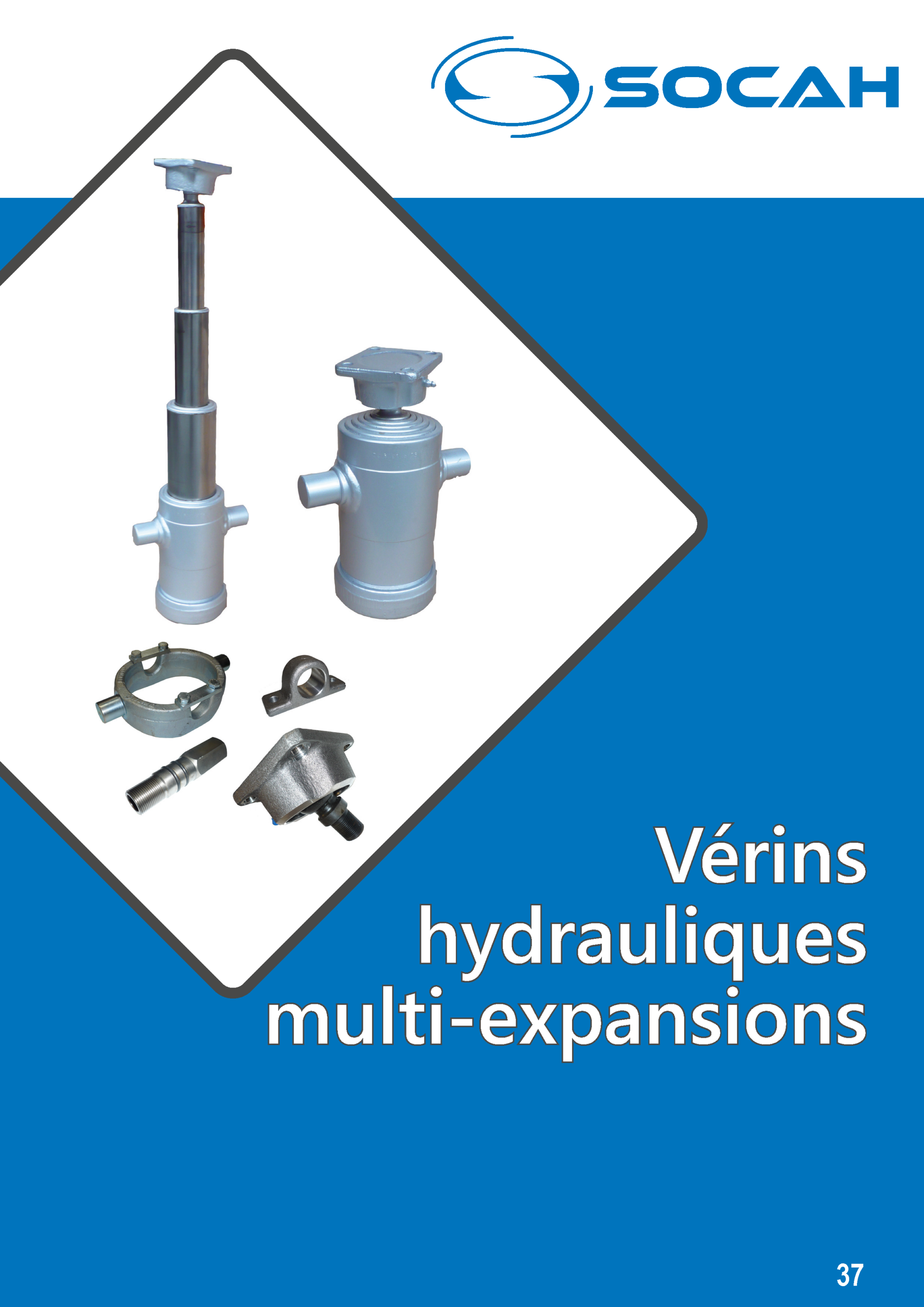 Fiche technique vérins hydrauliques simple effet